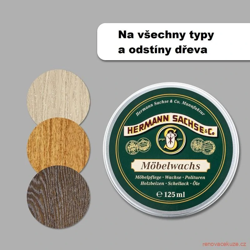 HERMANN SACHSE Vosk na dřevěný nábytek
