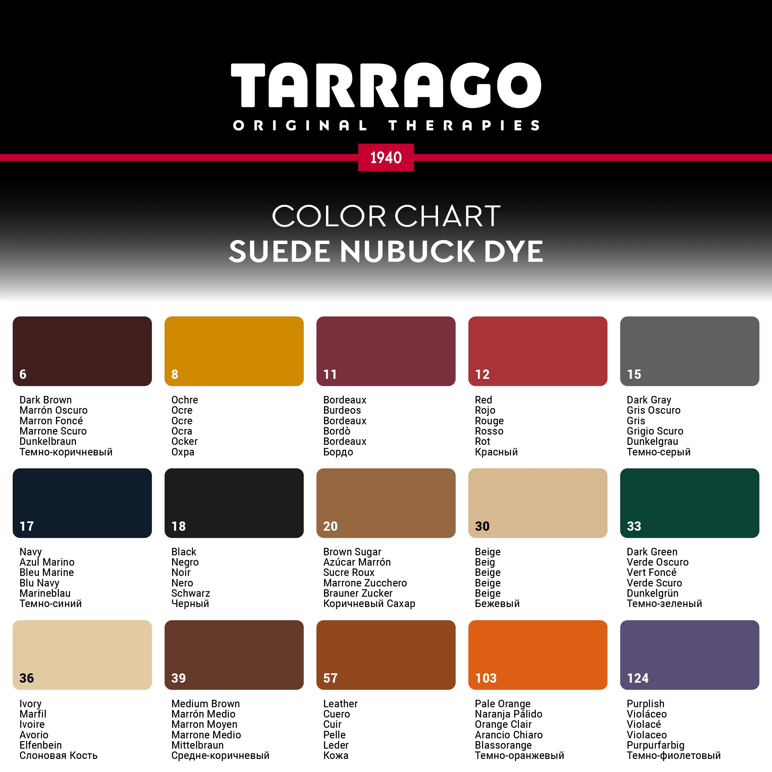 Suede-Nubuck-Dye-COLOR-CHART
